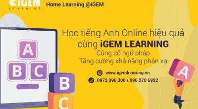 Học tiếng Anh online hiệu quả cùng iGEM LEARNING
